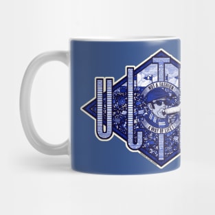 VECCHIO ULTRAS by Wanking Class heroes! (blue and white edition) Mug